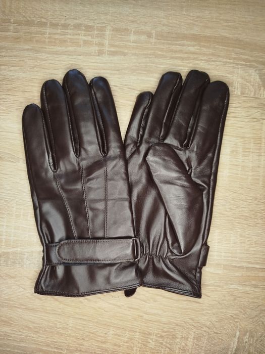 Рукавички чоловічі шкіряні