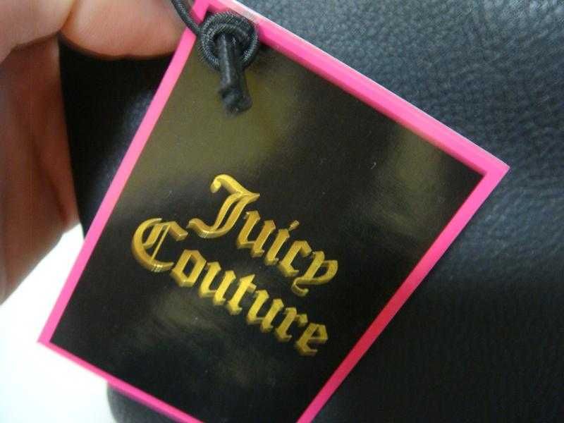 Клатч juicy couture черно-малиновый сумка джуси кутюр