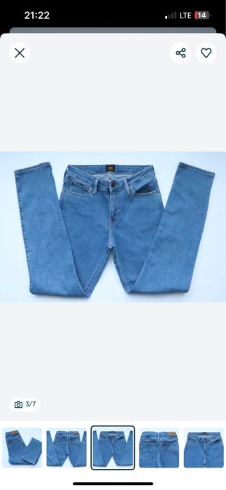 Spodnie Lee model Elly  jeans W29 L33