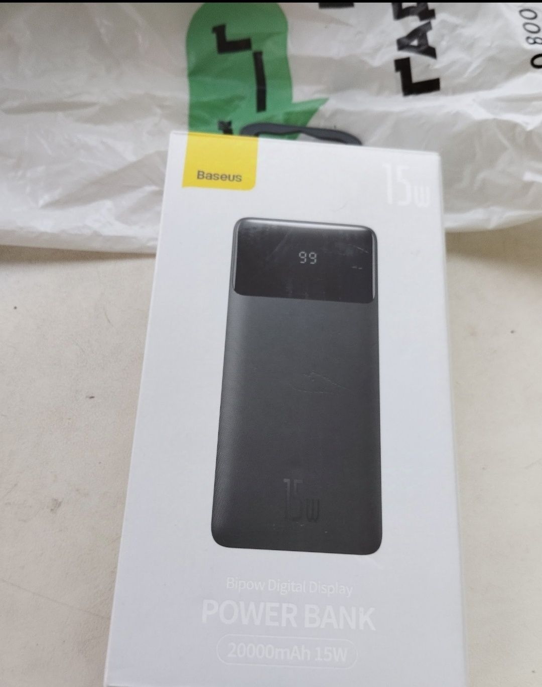Продам мощный -портативный Павербанк 20000mAh 15W