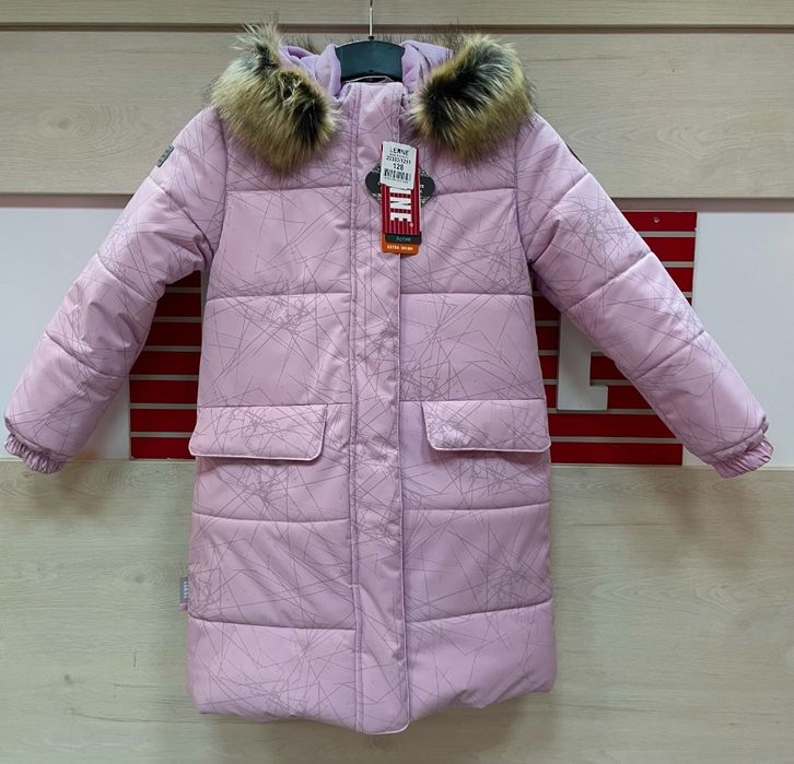 Зимове світловідбивне  пальто Lenne 140р