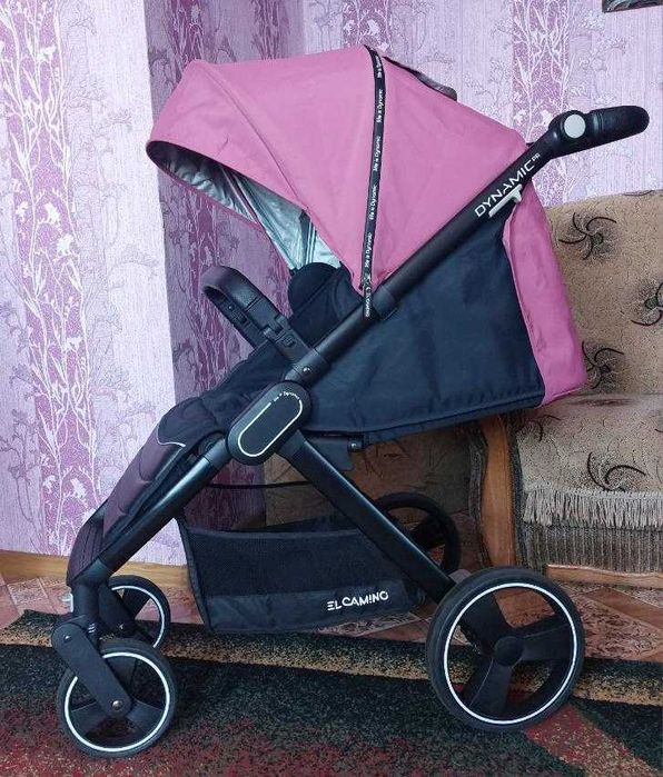 Візок дитячий EL CAMINO DYNAMIC PRO (ME 1053N Rose)