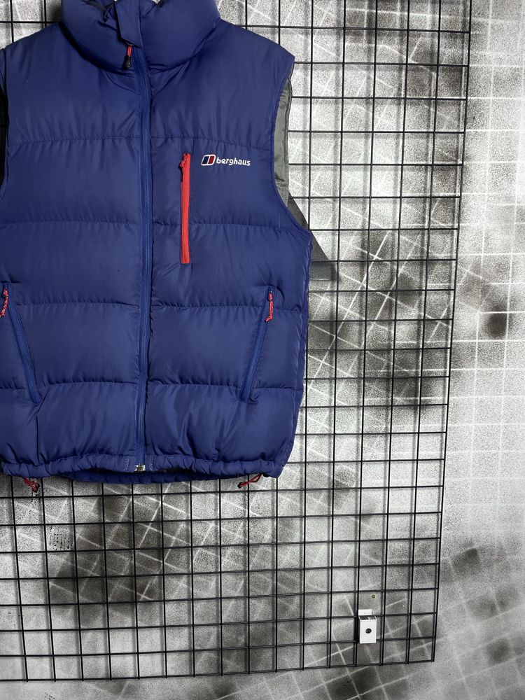 Пуховий жилет Berghaus Розмір S трекінг жилетка пух  д