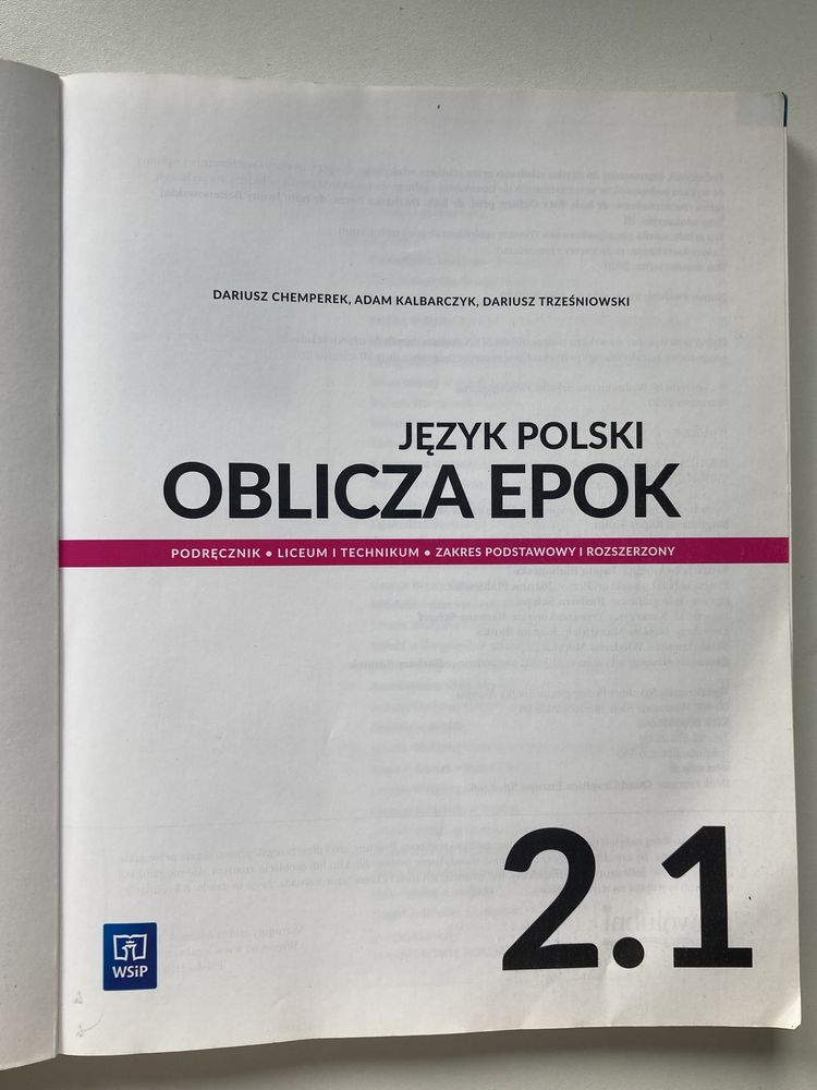 Podręcznik do J. Polskiego WSiP