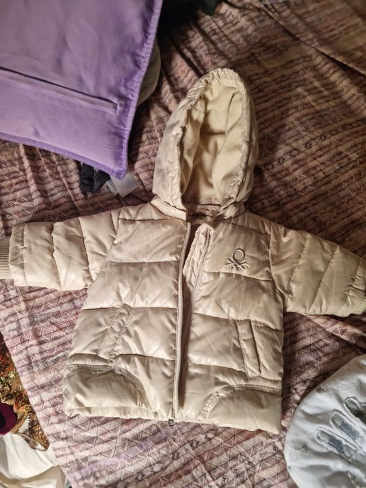 Roupa de inverno de bebê