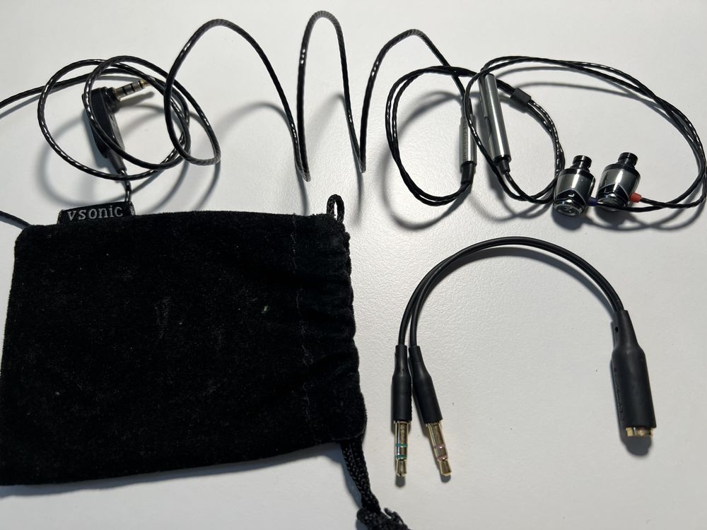 Навушники з мікрофоном SoundMagic E10C Black