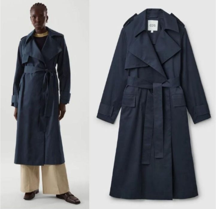 Тренч плащ COS Massimo Dutti
