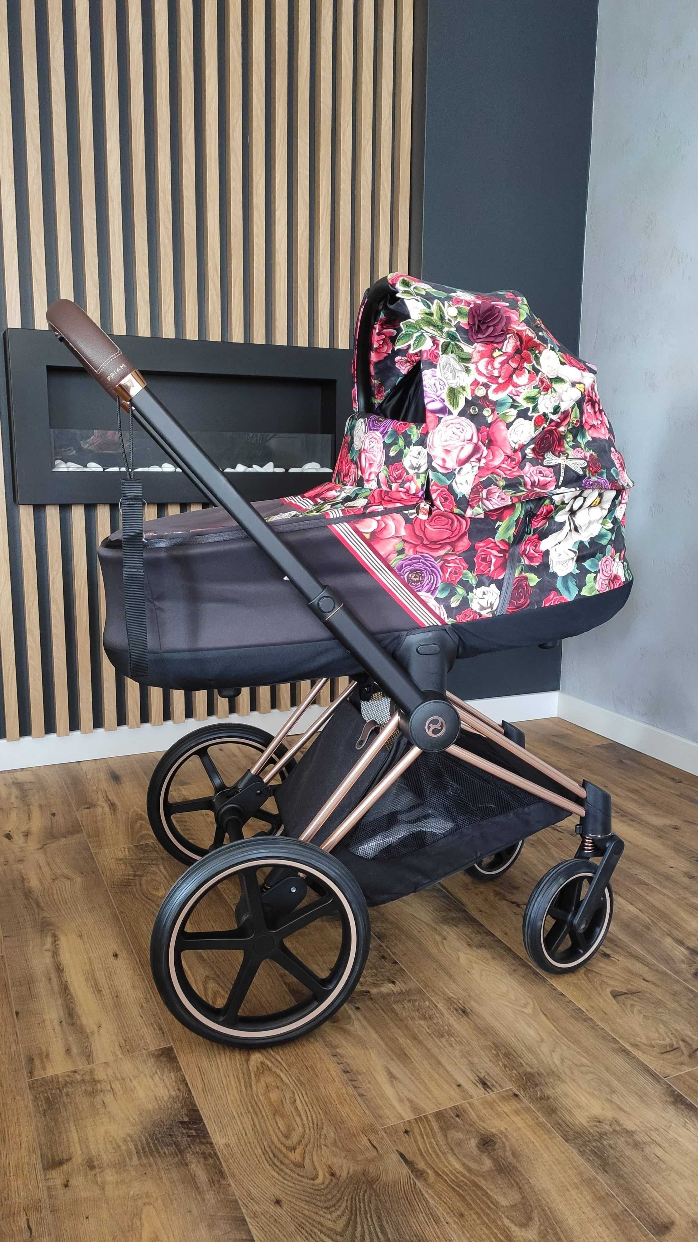 Cybex PRIAM 2.0 - Gondola Spring Blossom Dark