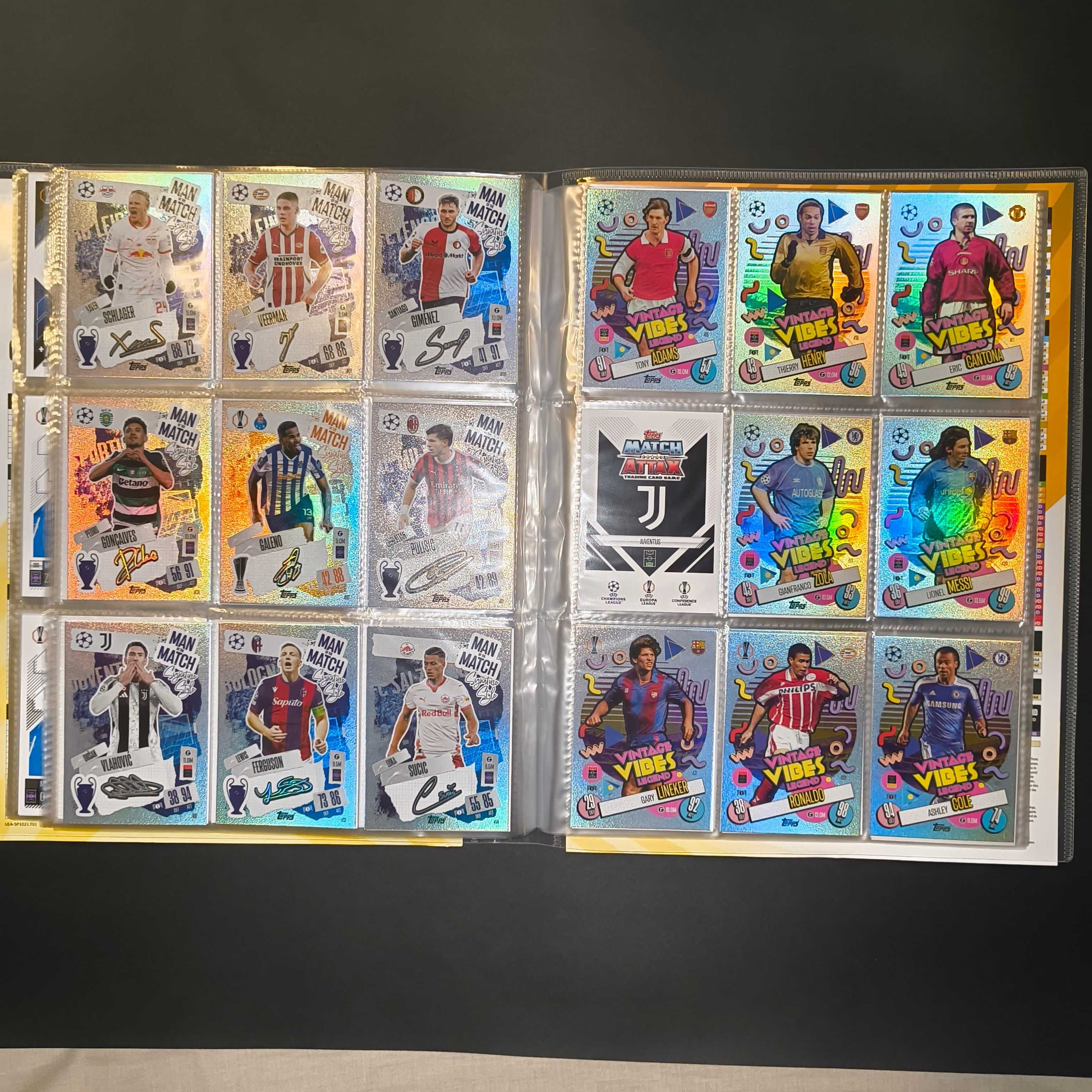 Coleção Topps Match Attax 24/25