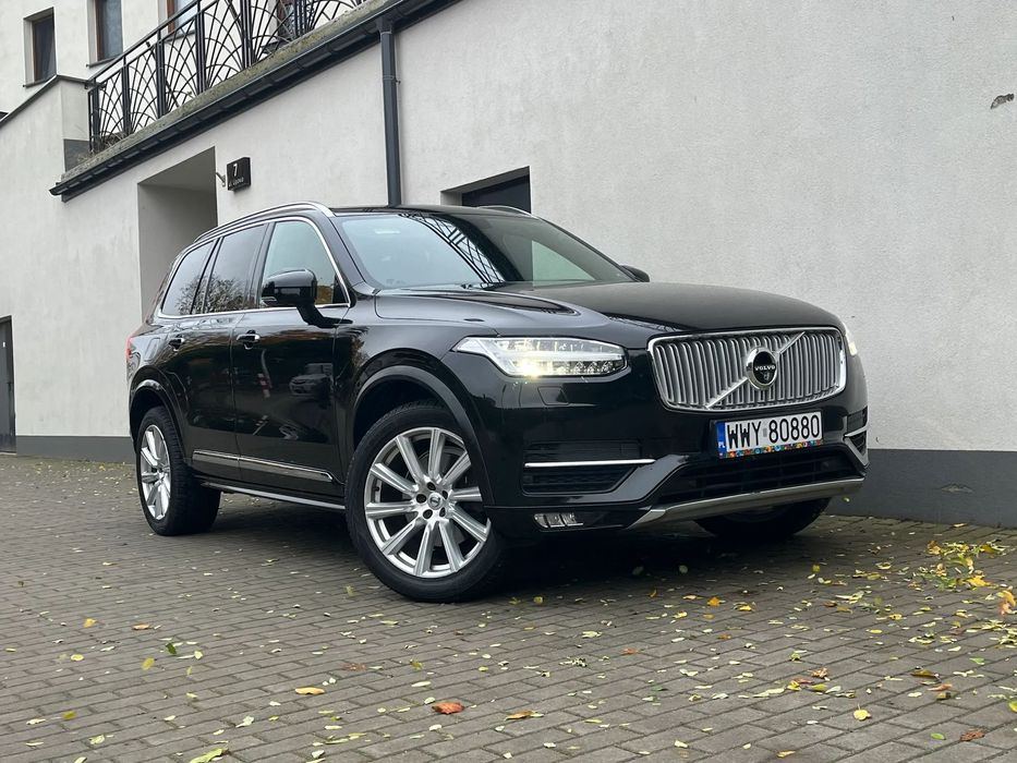 Volvo XC 90 2.0 D5 - AWD - 235KM Inscription salon POLSKA 1 właściciel 7 os