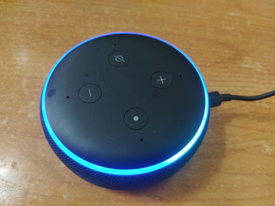 Розумна колонка Amazon Echo Dot (3rd Generation) Heather Grey