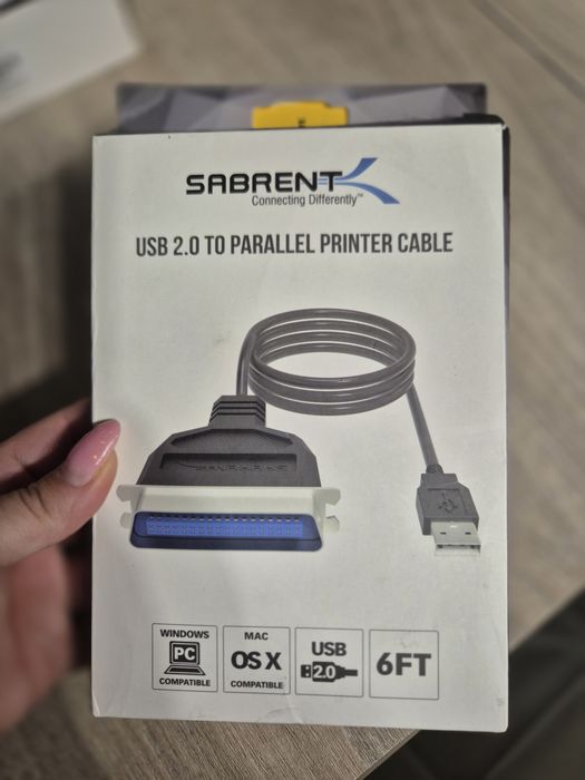 Sabrent CB-CN36 Kabel usb do portu równoległego