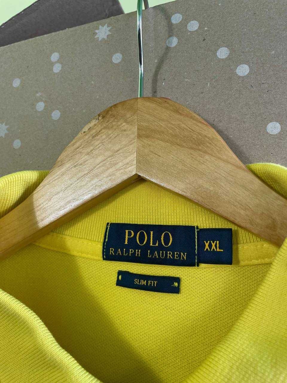 Чоловіче поло футболка polo ralph lauren xxl slim fit