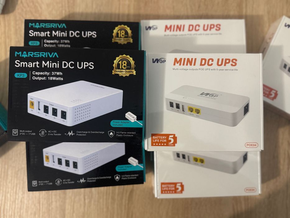 UPS power bank для роутера/відеокамер 5/9/12 вольт