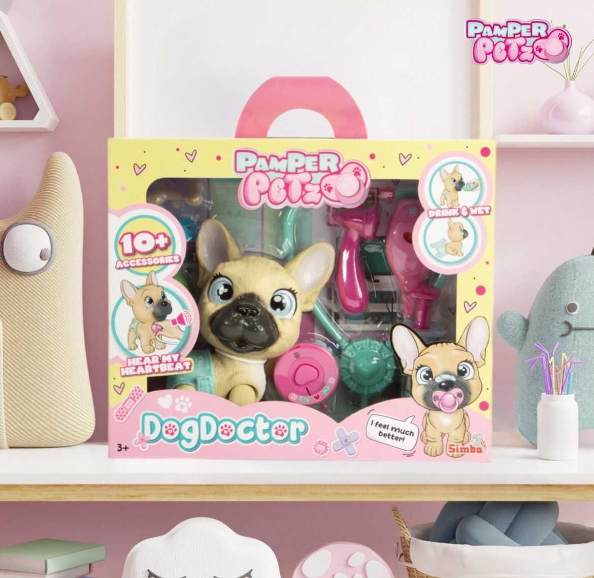 5950056 Pamper Petz  "Пампер Петс. Ветеринар" з песиком та акс., 3+