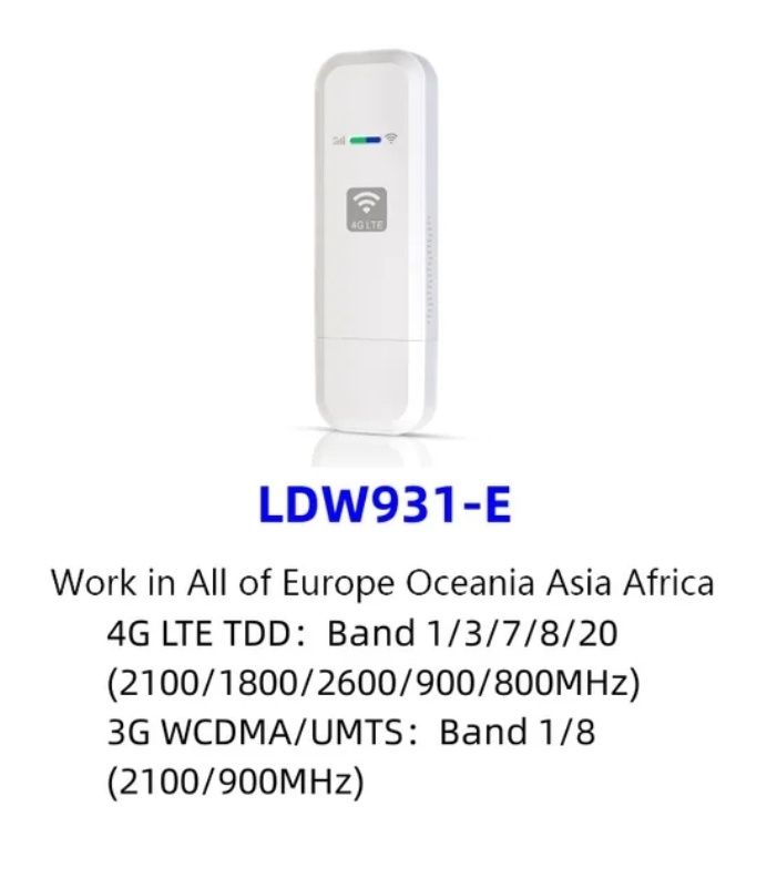 4G LTE USB модем LDW931-Е