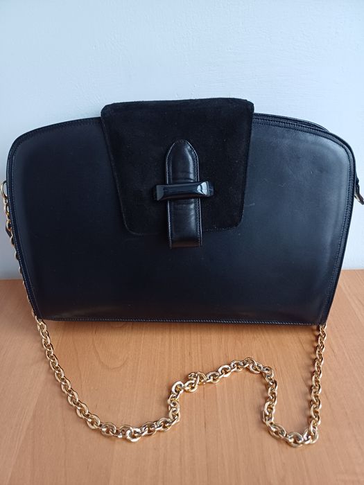 Кожаная сумка клатч VALENTINO ORLANDI оригинал made in Italy 31×20 см