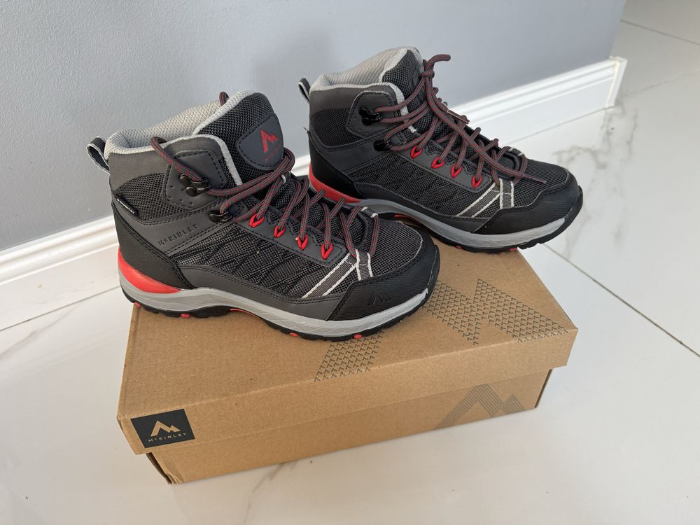 Buty trekkingowe górskie wodoodporne McKinley r. 35 Jak NOWE. 179 zł!