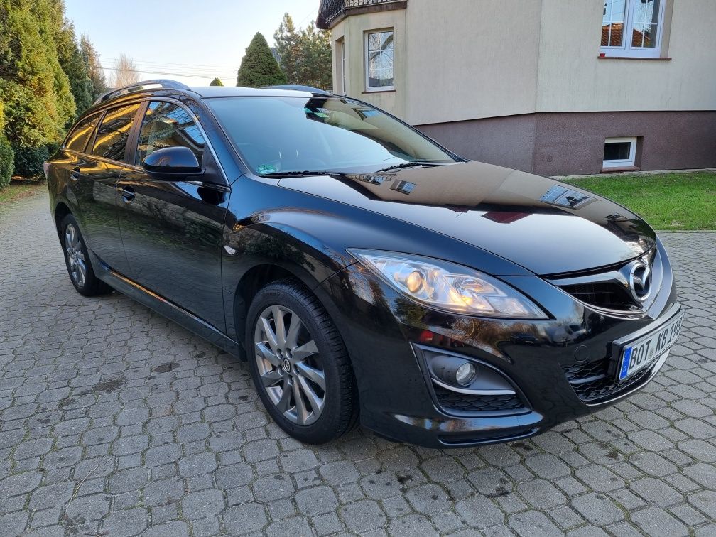 Mazda 6 1.8 benzyna 2012 kombi piękna czarna