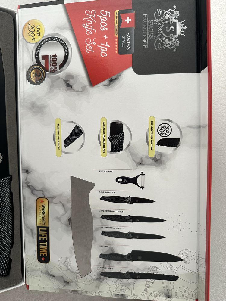 Conjunto de facas de alta qualidade