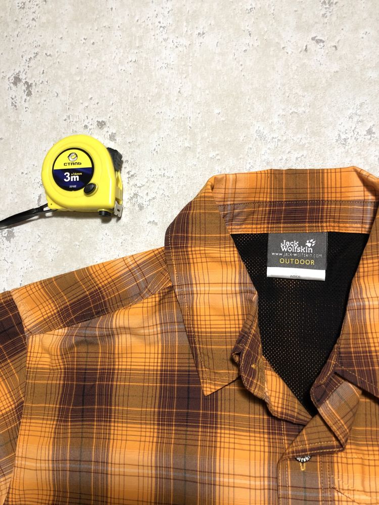 Сорочка Jack Wolfskin трекінгова сорочка outdoor casual UPF 50+