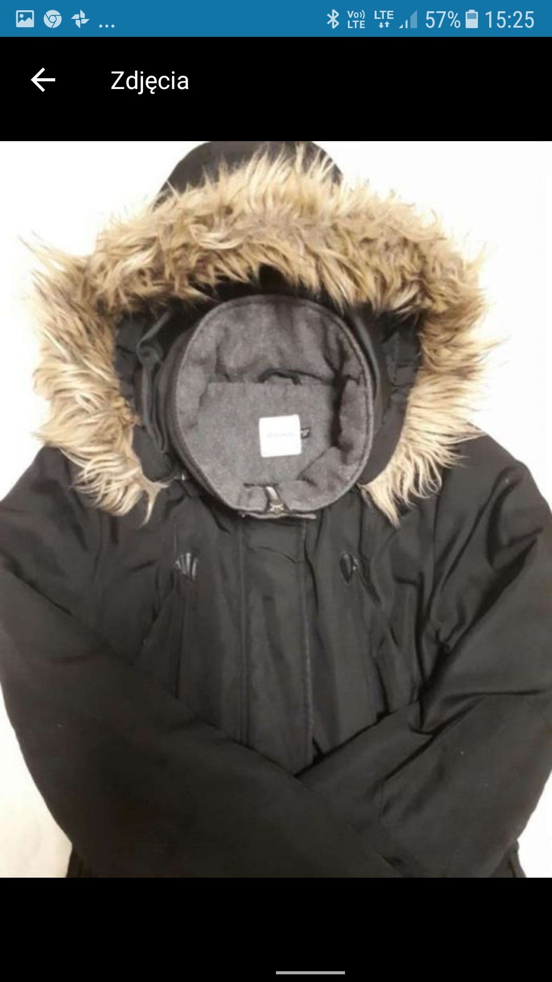 Kurtka płaszcz parka Reserved
