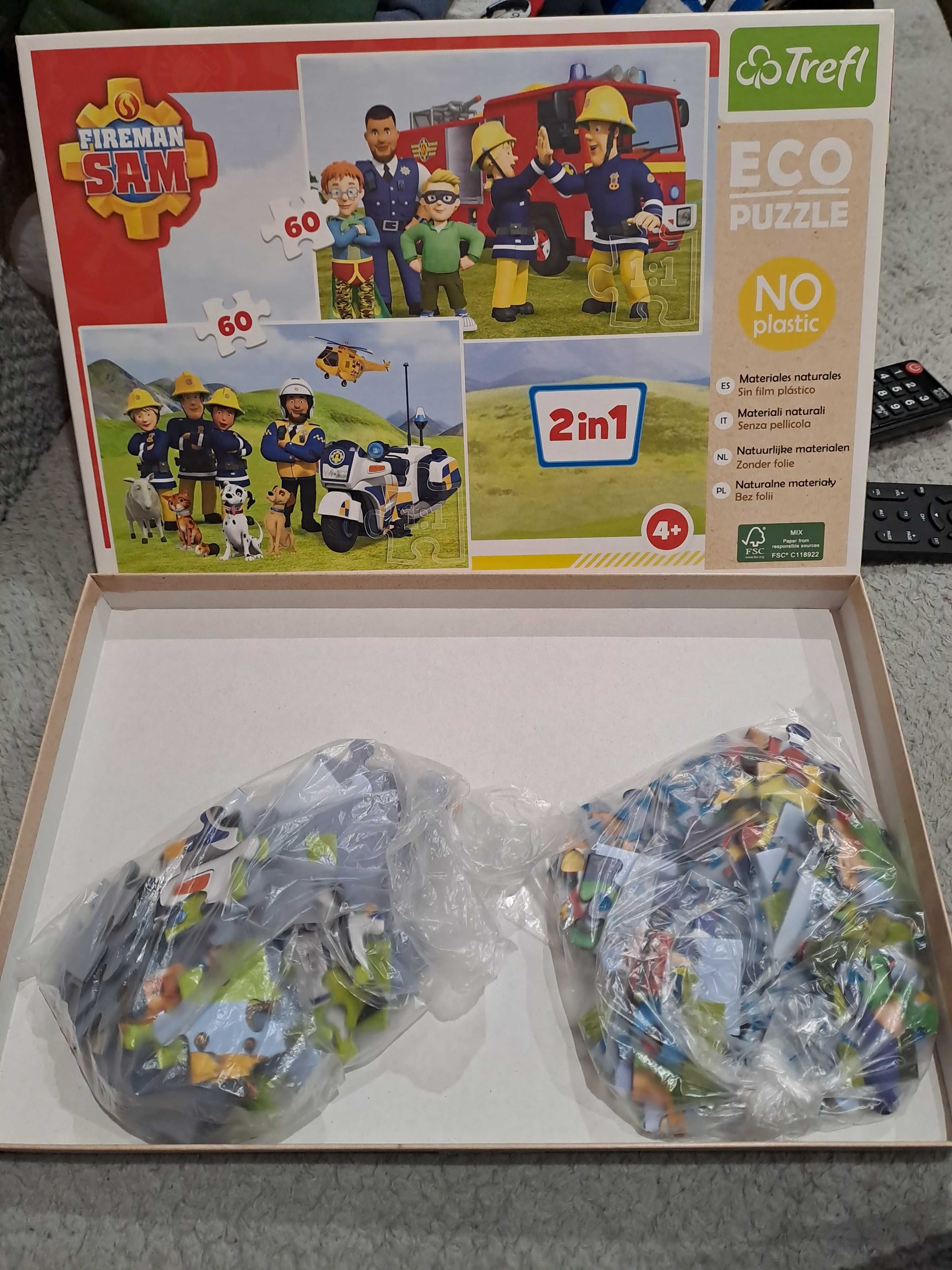 Puzzle strażak Sam 60 elementów