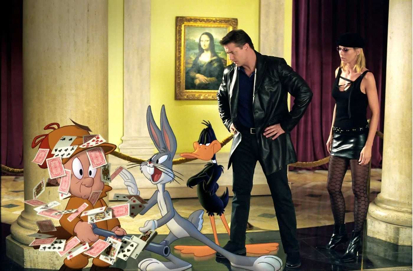 LOONEY TUNES - De novo em Acção O FILME (Brendan Fraser/Steve Martin)