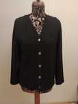Blezer - Sweter - OLSEN - czarny - L