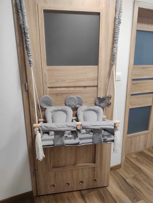 Podwójna huśtawka dla blizniaków