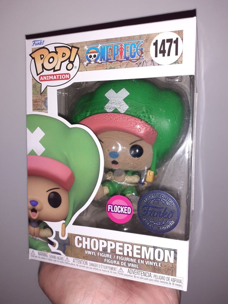One Piece Chopperemon Flocked Exclusive 1471