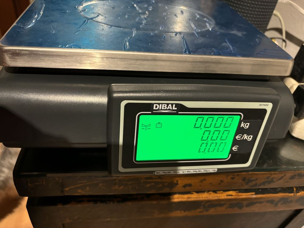 Balança Checkout Dibal G325 15/30kg Aferida