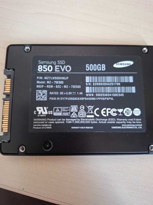 Накопичувач Samsung 850 EVO