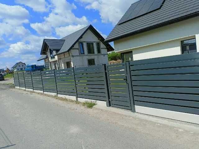 Ogrodzenie Panelowe wys. 123 fi 4mm + podmurówka 20 komplet Okazja