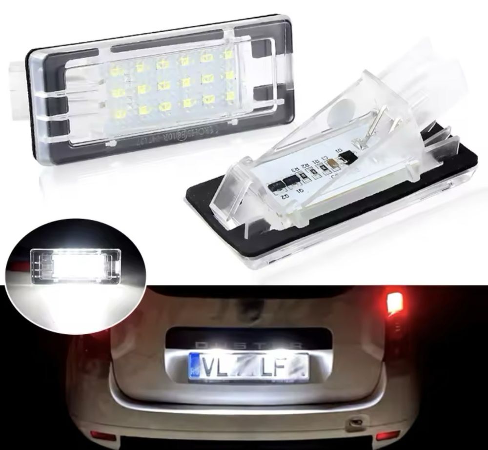подсветка номера Renault Duster Captur Kaptur Espace Fluence Scenic