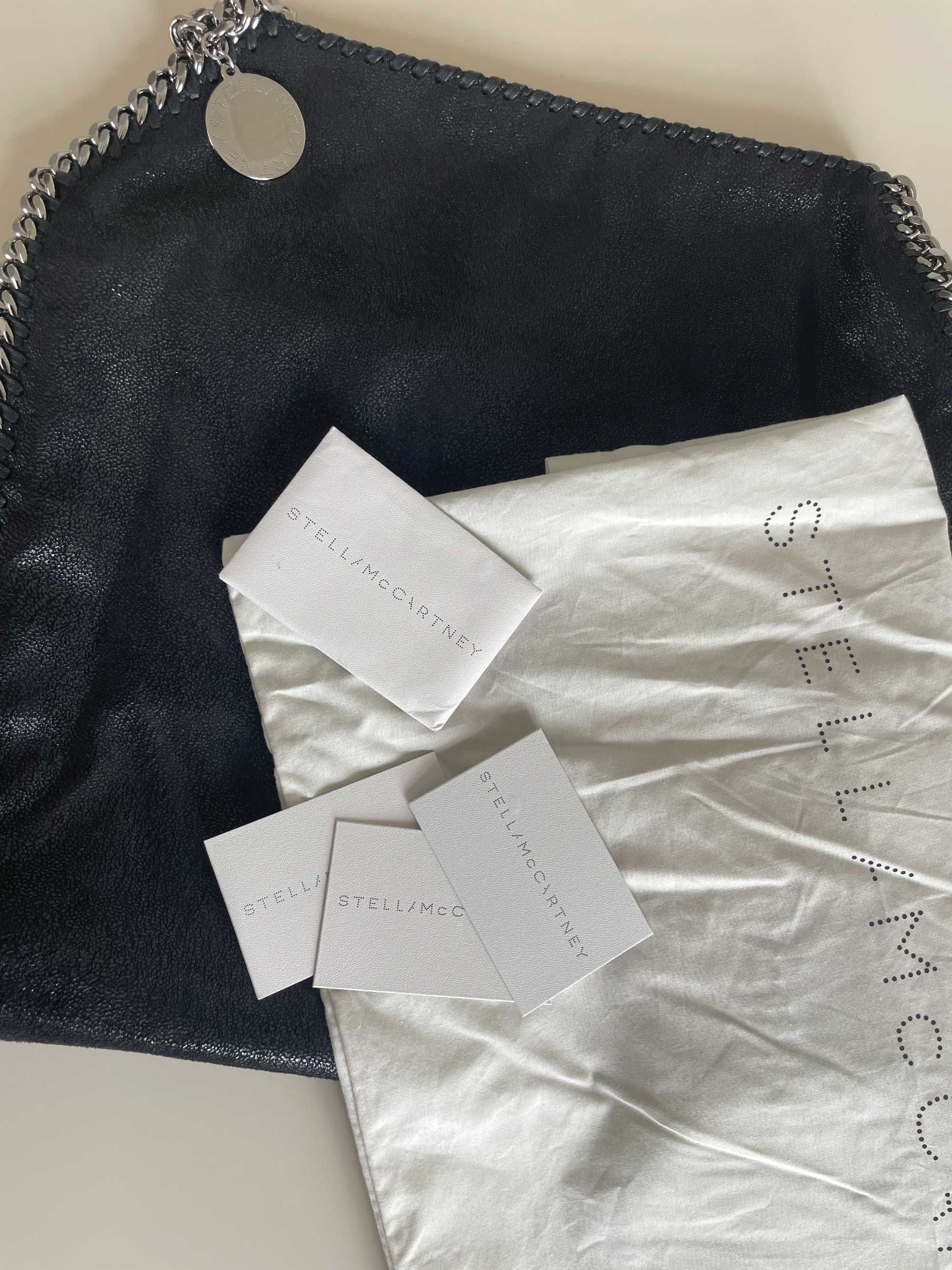 Stella Mccartney Falabella Large Shoulder Tote Bag bolsa preta