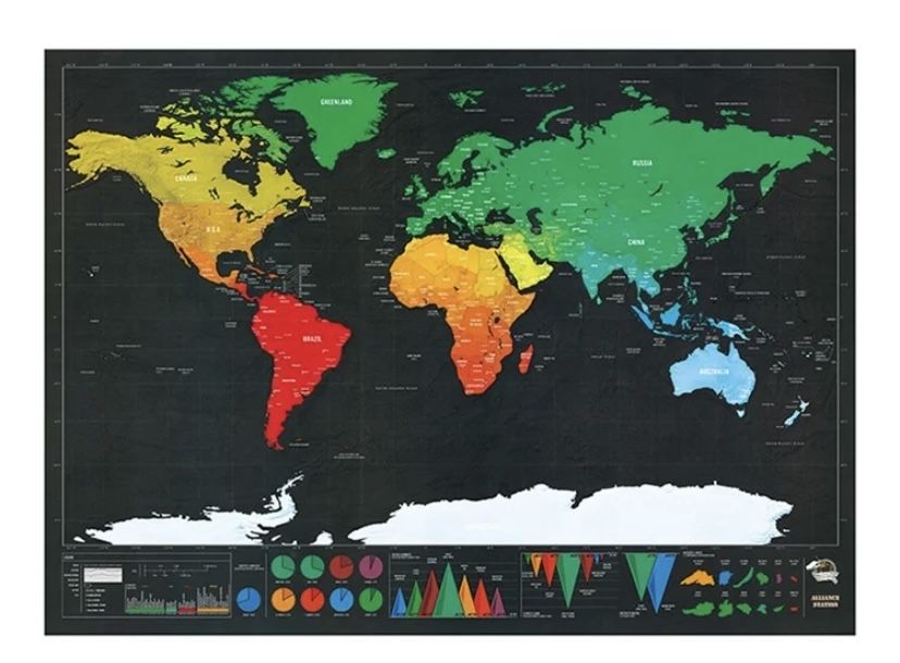 Mapas de raspar (novos