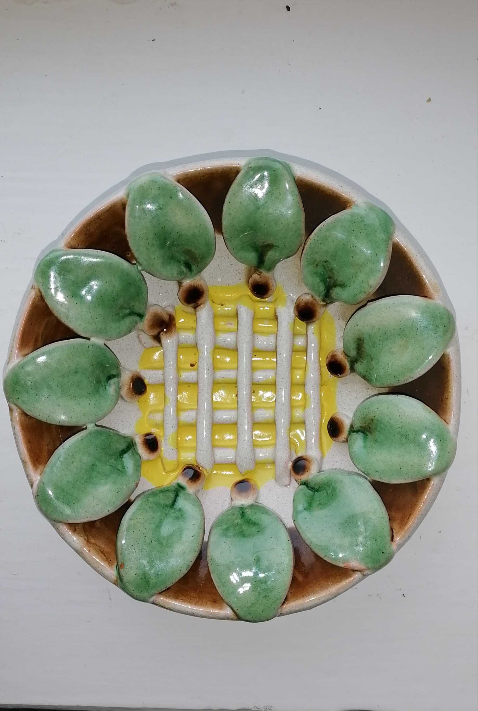 Тарілка настінна, тарелка коллекционная соняшник подсолнух