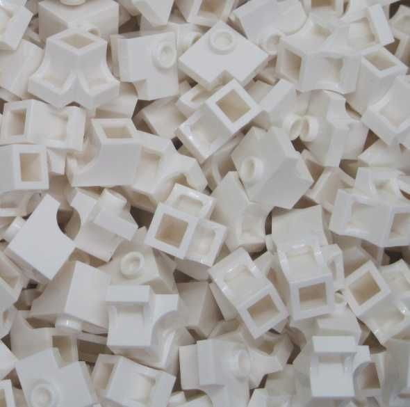 Lego 38585 Arch narożnik Biały 4 szt. Nowe