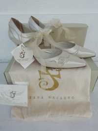 Sapatos de casamento Sara Navarro Spain
