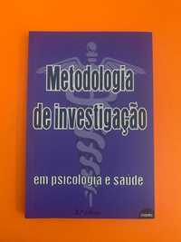 Metodologia de investigação em psicologia e saúde - J. L. Pais Ribeiro