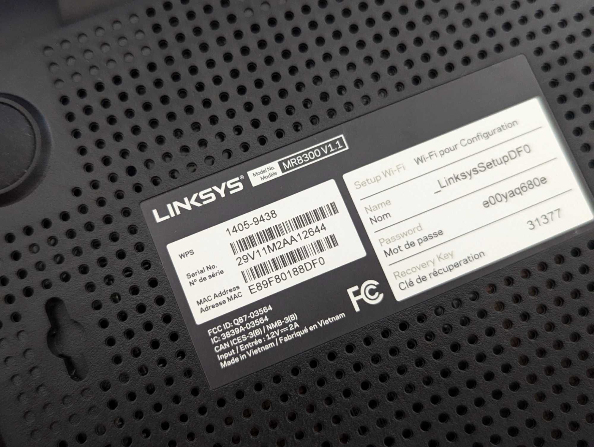 Новый Mesh роутер Linksys MR8300 AC2200 до 2,2 Гбіт/с гарантия USA