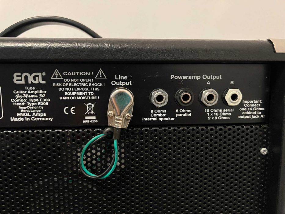 ENGL Gigmaster 30, pełna lampa