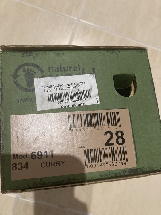 Botas criança número 28