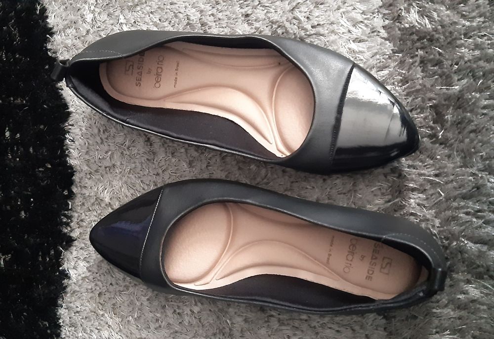 Sapatos SEASIDE cerimónia Pretos bico 33