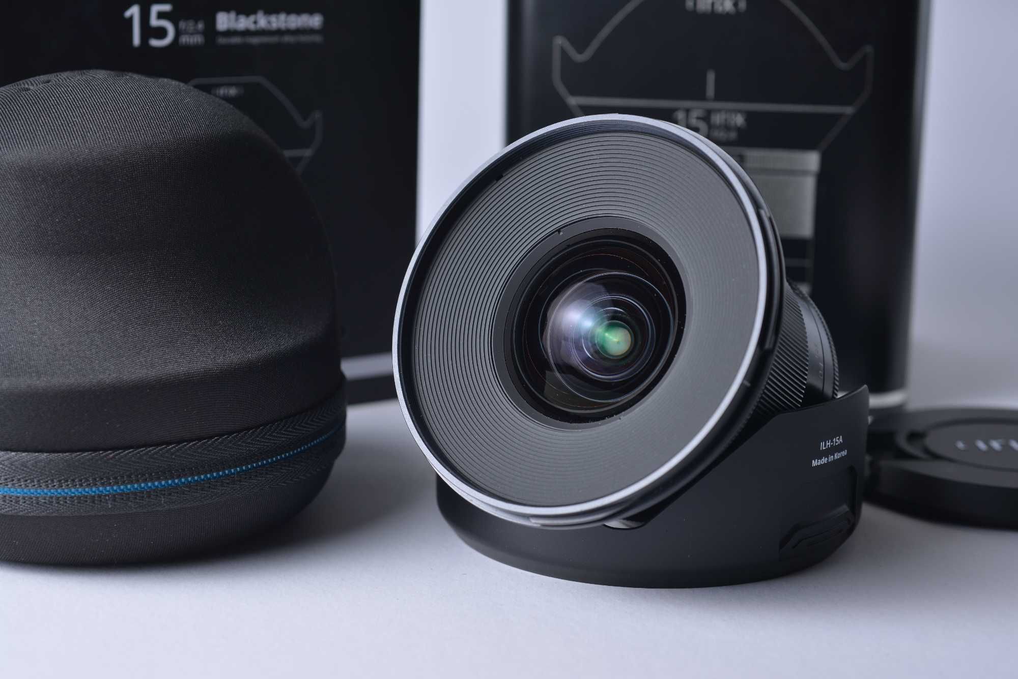 Lente Irix 15mm f 2.4 Blackstone para Nikon+ filtro ND 1000 95mm