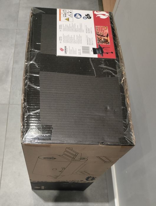 Grill węglowy wózek BARREL 550 (ruszt chrom) / Grill Landmann 13657