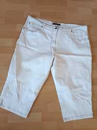 Spodenki jeans białe damskie 54