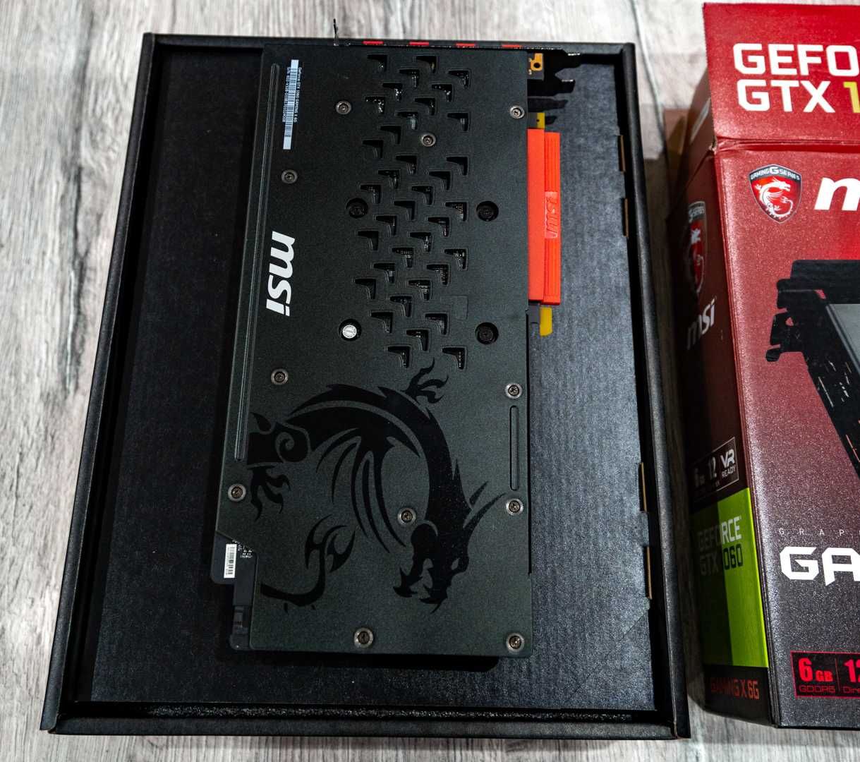 Відеокарта MSI GeForce GTX 1060 GAMING X 6G