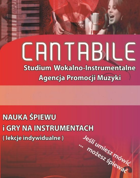 Szkoła Muzyczna CANTABILE Warka - Nauka śpiewu i gry na instrumentach